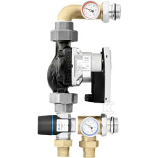 Насосная группа с термостатическим трехходовым смесительным клапаном 20-43 °С. KAN-therm (1300103003)