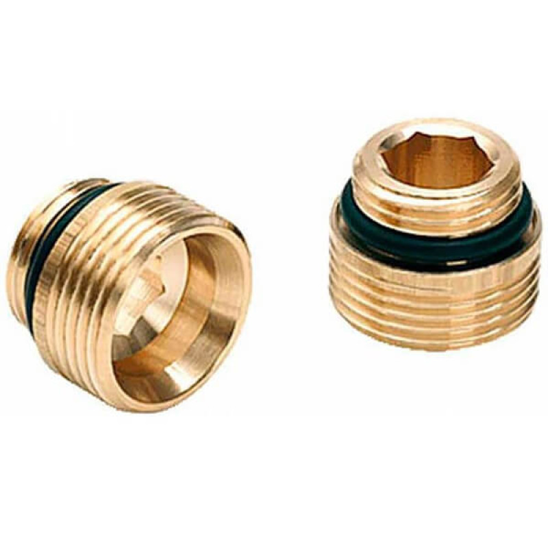 REHAU Ніппель з зовн. різьбою 1/2"х3/4", євроконус (комплект 2 шт.) (240711001)