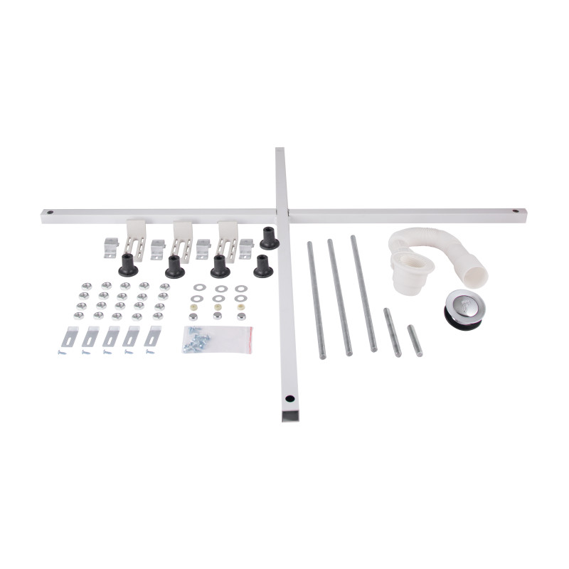 Lidz Душовий піддон KAPIELKA ST90x90x41, білий (LKAST909041)