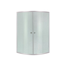 Lidz Душова кабіна Latwa SC80x80.SAT.HIGH.FR, скло Frost 4 мм без піддону (LLSC8080SATHIGHFR2)