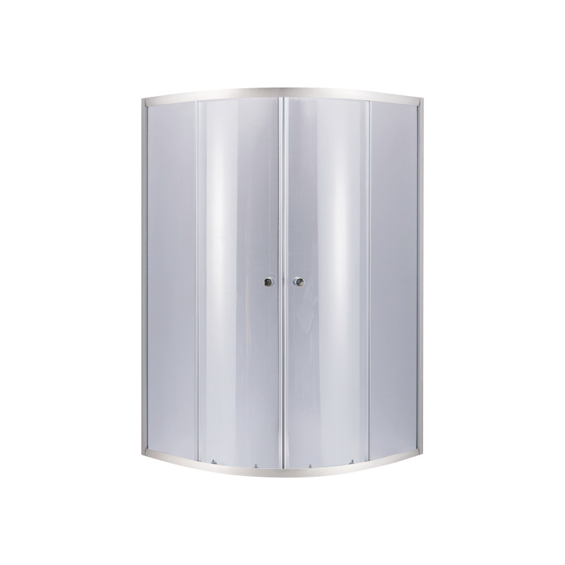 Lidz Душова кабіна Latwa SC80x80.SAT.HIGH.GR, скло тоноване 4 мм без піддону (LLSC8080SATHIGHGR2)