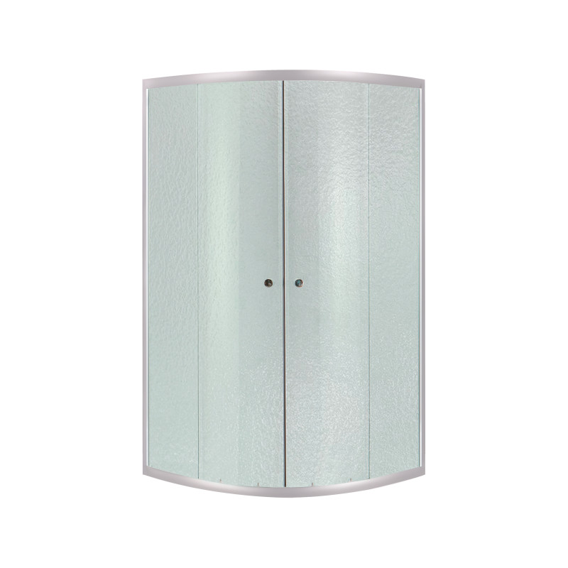 Lidz Душова кабіна Latwa SC80x80.SAT.LOW.FR, скло Frost 4 мм без піддону (LLSC8080SATLOWFR2)