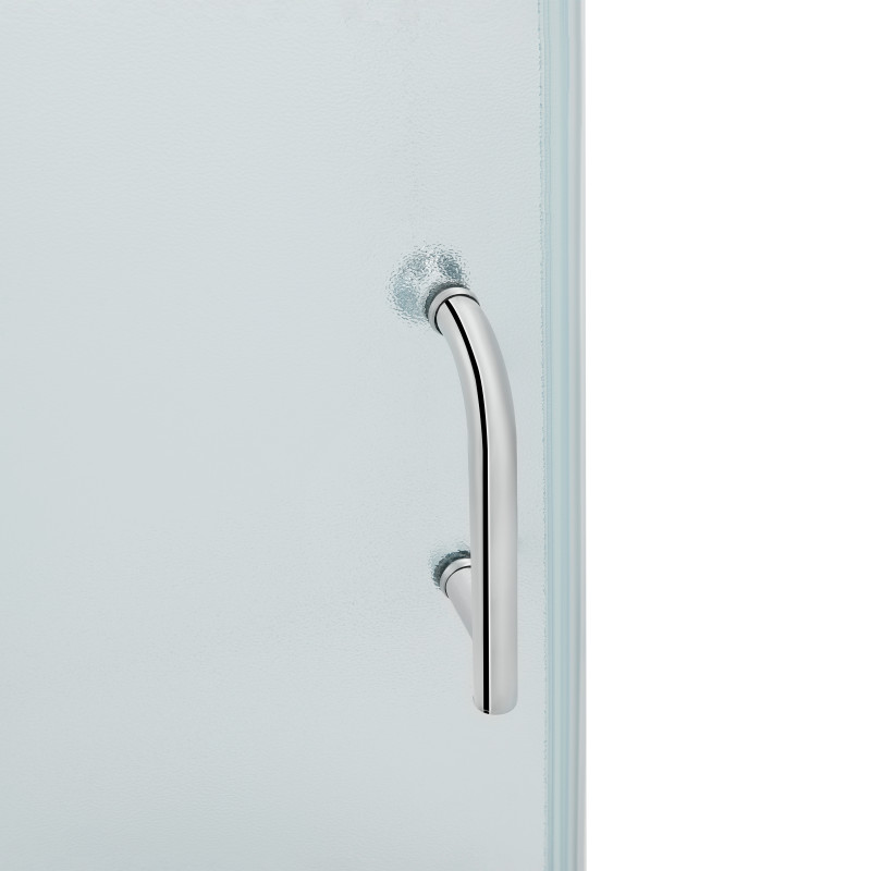 Lidz Душова кабіна Wawel SC100x80.SAT.LOW.FR, скло Frost 5 мм + Душовий піддон KAPIELKA ST100x80х14 (LWASC10080SLFSET)