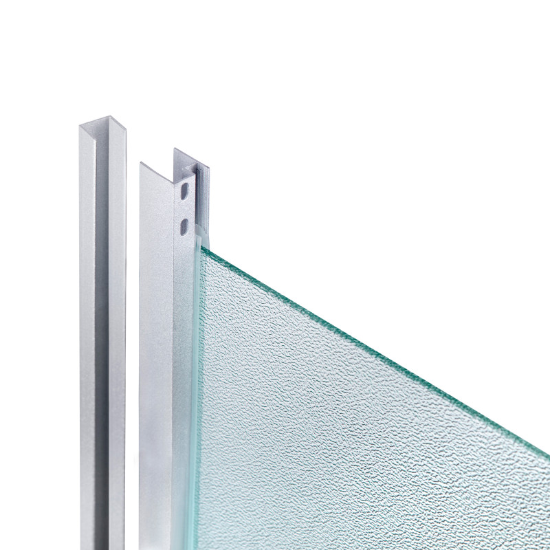 Lidz Душова кабіна Wawel SC100x80.SAT.LOW.FR, скло Frost 5 мм без піддону (LWASC10080SATLOWFR2)