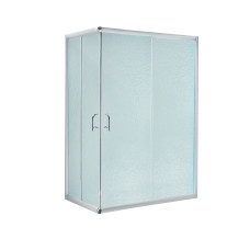 Lidz Душова кабіна Wawel SC120x80.SAT.LOW.FR, скло Frost 5 мм без піддону (LWASC12080SATLOWFR2)