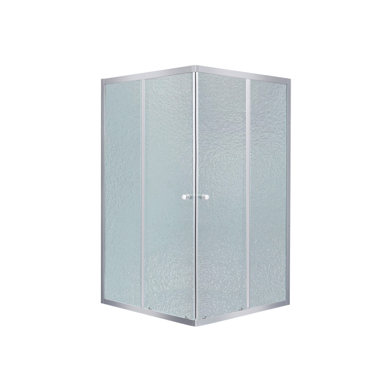 Lidz Душова кабіна Wawel SC80x80.SAT.LOW.FR, скло Frost 4 мм без піддону (LWASC8080SATLOWFR2)