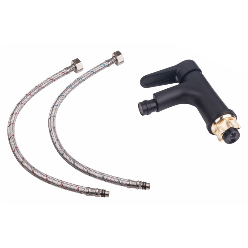 Lidz Змішувач для біде Nicole 001AF Чорний (LDNIC001AFBLA35179)