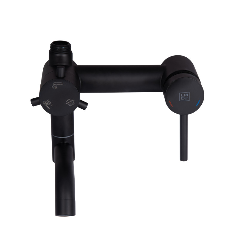 Lidz Душова система для кабіни Aria 1032 на три споживача з виливом k35, Black (LDARI1032BLA43371)