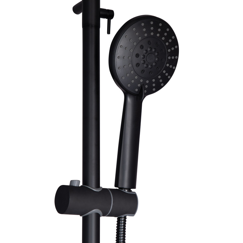 Lidz Душова система для кабіни Aria 1032 на три споживача з виливом k35, Black (LDARI1032BLA43371)