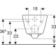 Geberit Унитаз подвесной Smyle без сиденья (500.208.01.1)