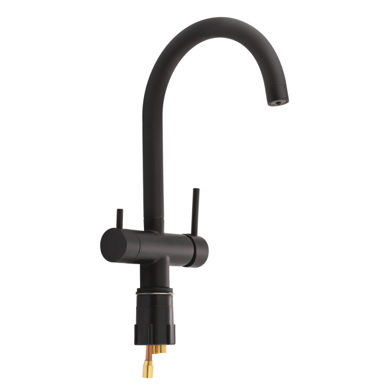 Qtap Змішувач для кухні Kuchyne із підключенням для питної води (QTKUC92102UB)