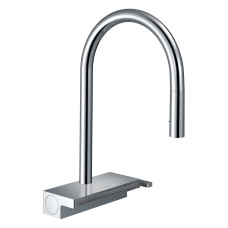 Hansgrohe Смеситель для кухни Aquno Select M81 с выдвижным душем хром