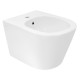 Qtap Підвісне біде Swan 520х360х320 White (QT16555378W)