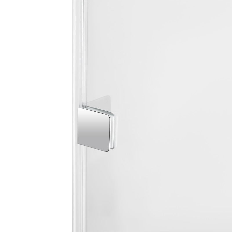 Qtap Душова кабіна CAPRICORN CRM1011SC6 100х100 см, скло Clear 6 мм, CalcLess, без піддону (CAPCRM1011SC6)