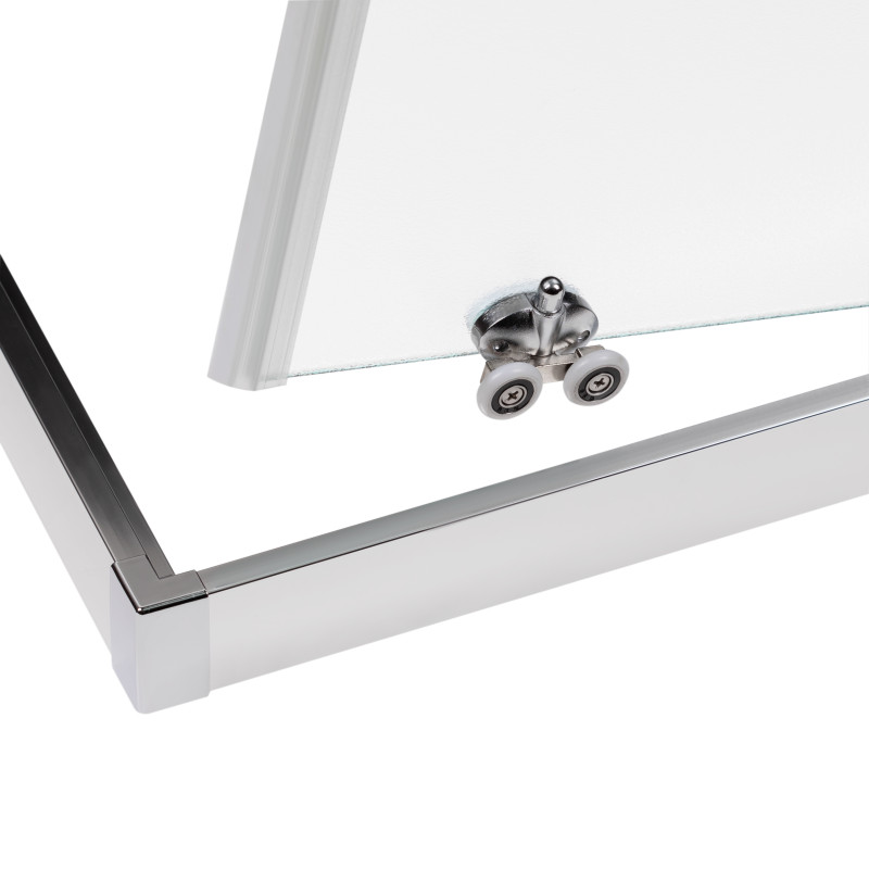 Qtap Душова кабіна Presto CRM1099SP5 90х90 см, скло Pear 5 мм без піддону (PRECRM1099SP5)