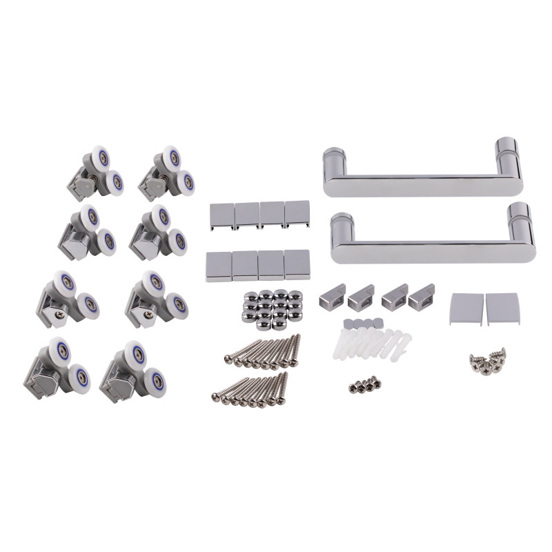 Qtap Душова кабіна Taurus CRM1011AC6 100х100 см, скло Clear 6 мм покриття CalcLess, без піддону (TAUCRM1011AC6)