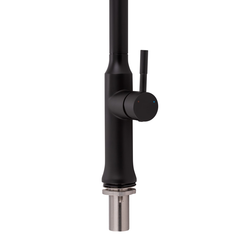 Qtap Змішувач для кухні Baruska чорний (QTBAR9137103UB)