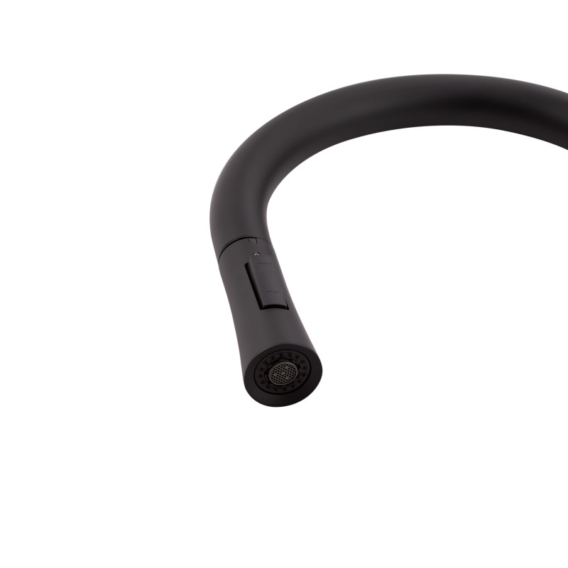 Qtap Змішувач для кухні Baruska чорний (QTBAR9137103UB)