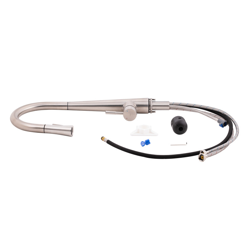 Qtap Змішувач для кухні Evicka нікель (QTEVI91103UN)