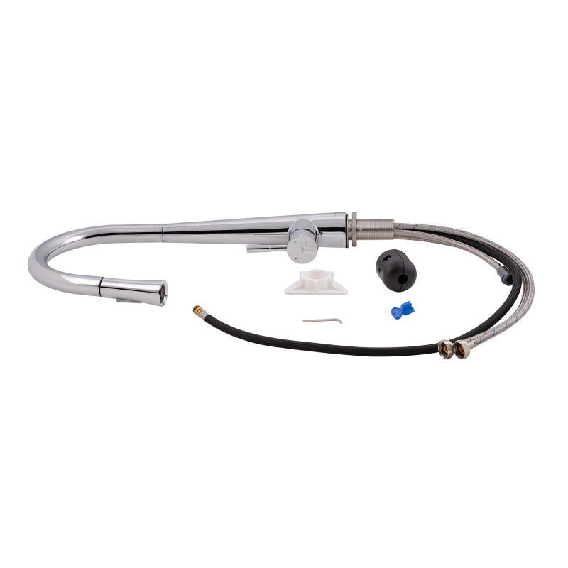 Qtap Змішувач для кухні Evicka хром (QTEVI9135103UC)