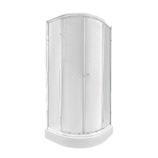 Qtap Набір Душова кабіна Presto CRM1099AP5 Pear 1970x900x900 мм + піддон Robin 309912C 90x90x12 см з сифоном (PRECRM1099AP5SET)