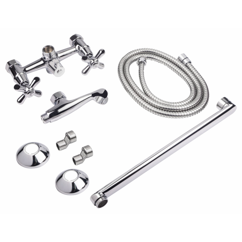 Lidz Змішувач для ванни Dominox 140 Хром (LDDOM140CRM35529)