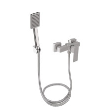 Lidz Змішувач для душу Kubis 010 Нікель (LDKUB010NKS28535)