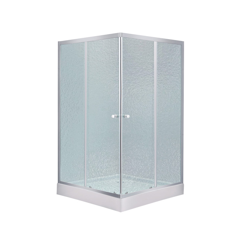 Lidz Набір Душова кабіна Wawel SC90x90.SAT.LOW.FR, скло Frost 4 мм + піддон Mazur (LWASC9090SATLOWFR2SET)