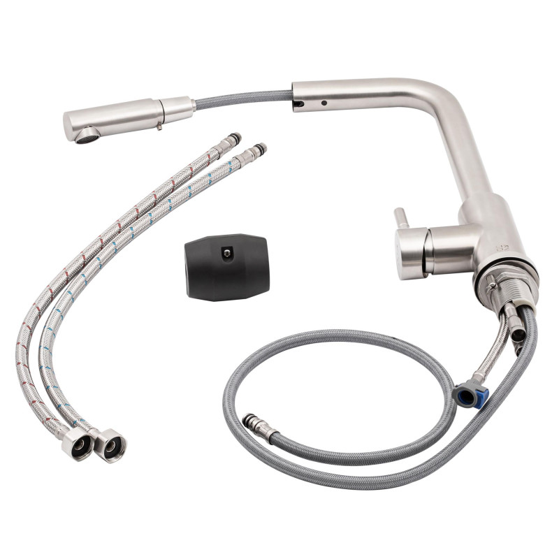 Lidz Змішувач для кухні Aria 015FL1 Нікель (LDARI015FL1NKS34944)