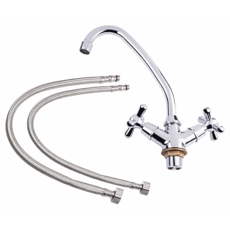 Lidz Змішувач для кухні Dominox 271F Хром (LDDOM271FCRM35535)