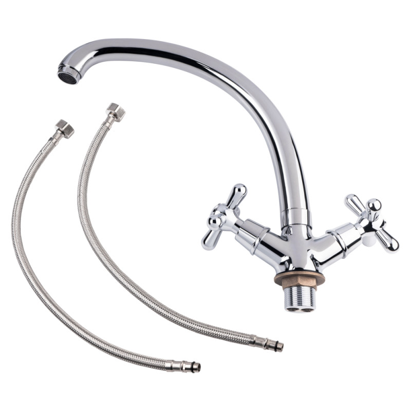 Lidz Змішувач для кухні Dominox 273F Хром (LDDOM273FCRM35539)