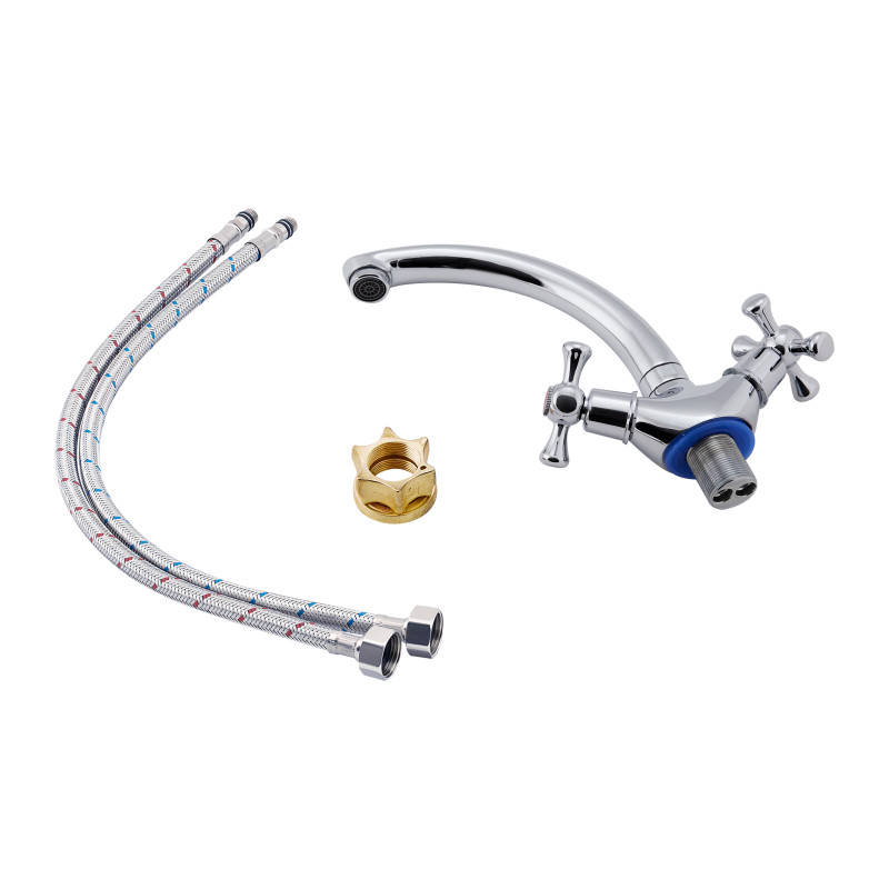 Lidz Змішувач для кухні Lamb 272F Хром (LDLAM272FCRM22018)