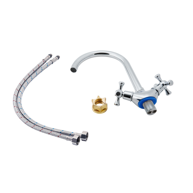 Lidz Змішувач для кухні Lamb 278F Хром (LDLAM278FCRM35071)