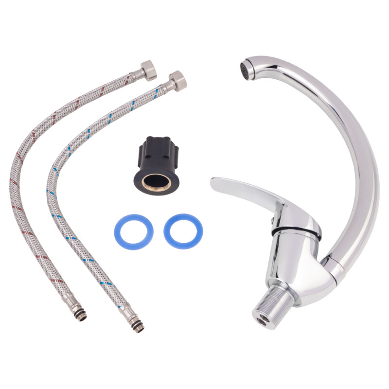 Lidz Змішувач для кухні Mars 008F Хром (LDMAR008FCRM34858)