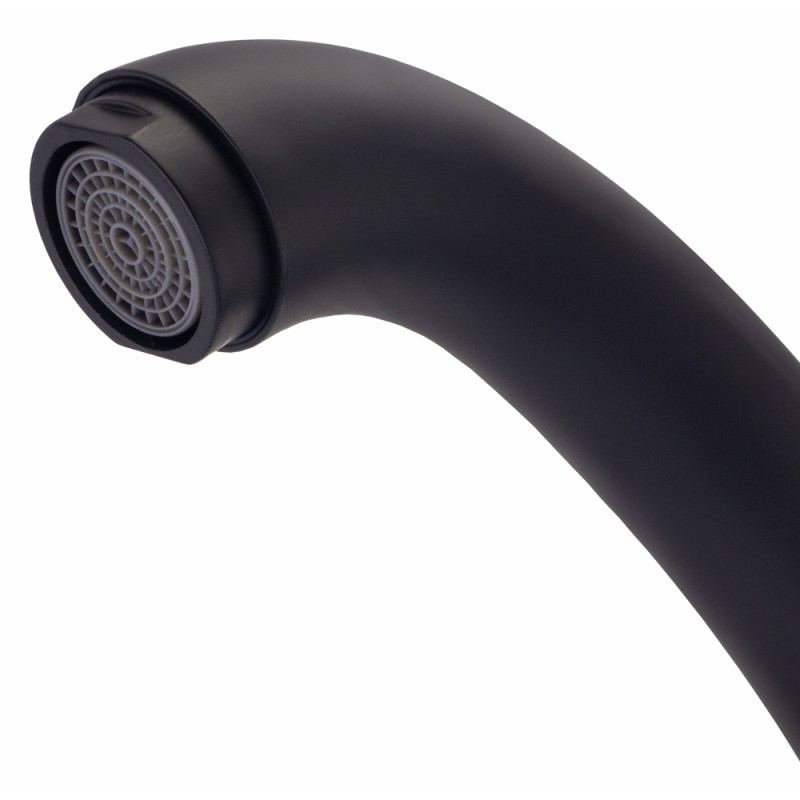 Lidz Змішувач для кухні Nicole 008F Чорний (LDNIC008FBLA35181)