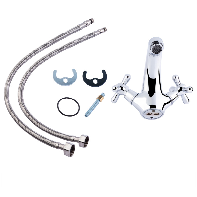 Lidz Змішувач для раковини Dominox 161 Хром (LDDOM161CRM35532)