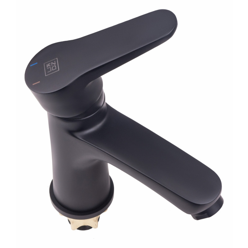 Lidz Змішувач для раковини Nicole 001F Чорний (LDNIC001FBLA35178)