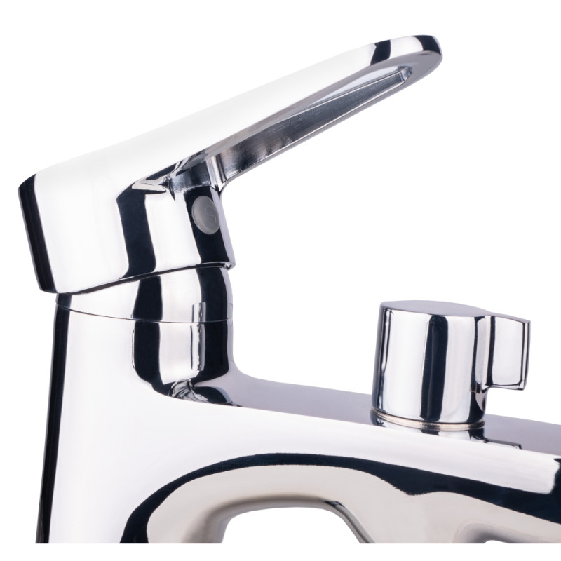 Lidz Змішувач для раковини з лійкою Nicole 001FB Хром (LDNIC001FBCRM35099)