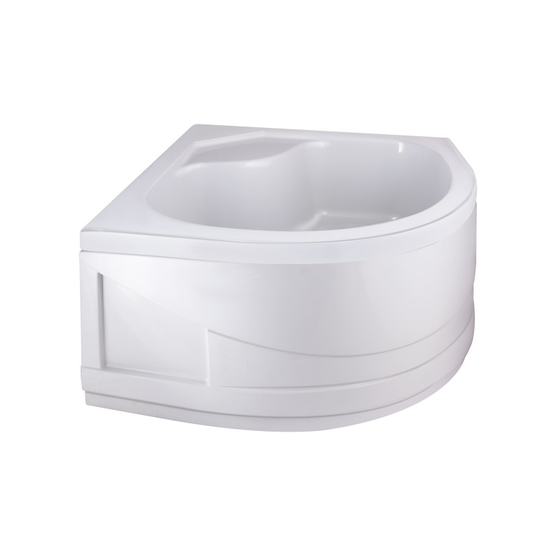 Lidz Душова кабіна Latwa SC80x80.SAT.HIGH.GR полукругла, скло тон. 4 мм + Душовий піддон KAPIELKA ST80x80x41 з панеллю (LLSC8080SATHIGHGR2SET)