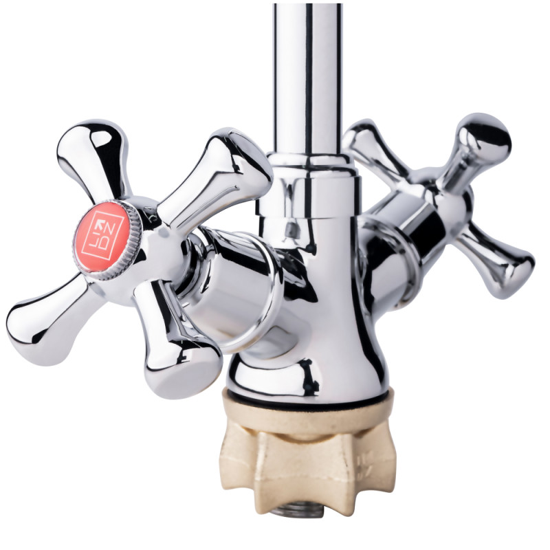 Lidz Змішувач для кухні (CRM) 75 21 271F-4 з рефлекторним виливом (LDLAM274FCRM35074)