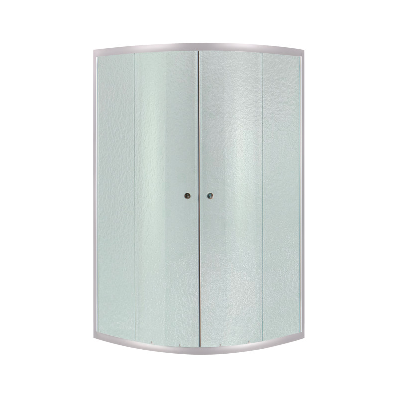 Lidz Душова кабіна Latwa SC90x90.SAT.LOW.FR, скло Frost 4 мм без піддону