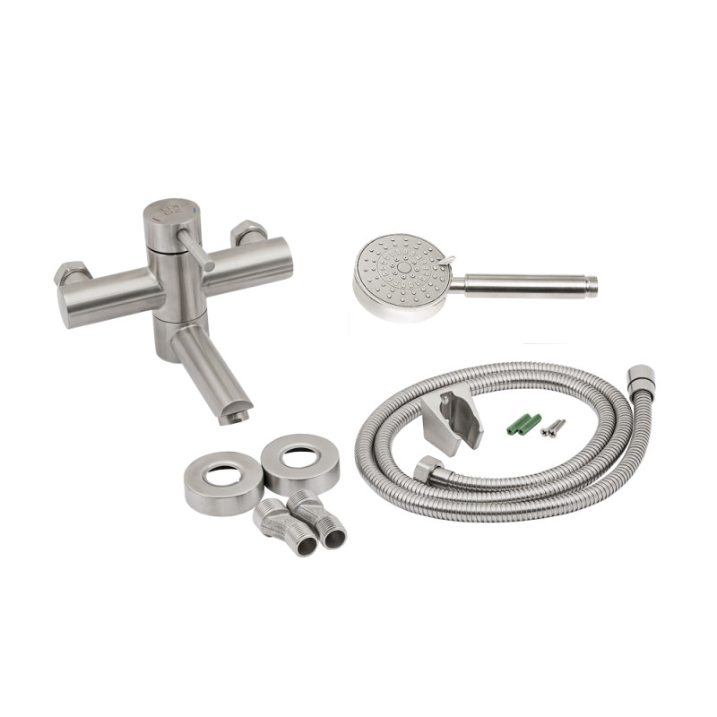 Lidz Змішувач для ванни Aria 006 Нікель (LDARI006NKS34940)