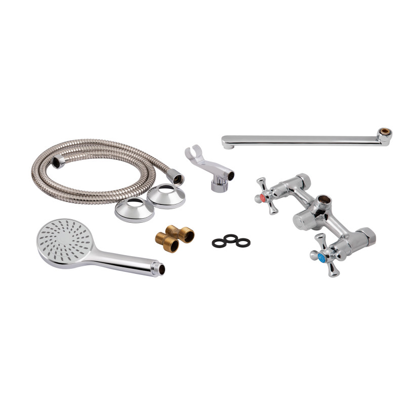 Lidz Змішувач для ванни Lamb 140 Хром (LDLAM140CRM22144)