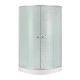 Lidz Набір Душова кабіна Latwa SC90x90.SAT.LOW.FR, скло Frost 4 мм + піддон Kupala (LLSC9090SATLOWFR2SET)