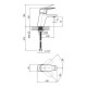 Lidz Змішувач для раковини Gloria 001F Хром (LDGLO001FCRM35116)