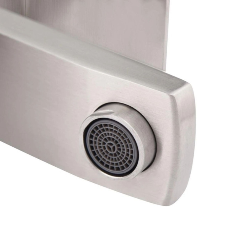 Lidz Змішувач для раковини Kubis 001F Нікель (LDKUB001FNKS28534)