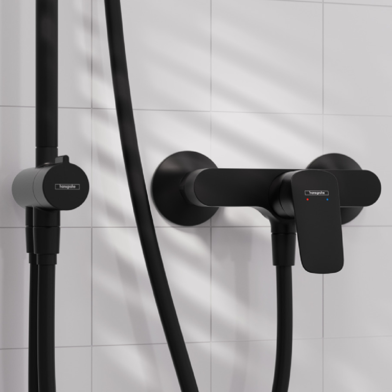 Hansgrohe Смеситель для душа Logis черный матовый