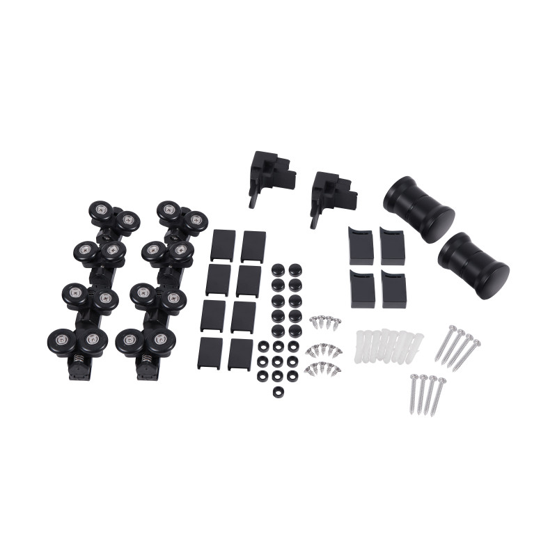 Qtap Душова кабіна Pisces BLA107-9SC5 75-90x75-90 см, скло Clear 5 мм без піддону (PISBLA1079SC5)