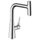 Hansgrohe Смеситель для кухни Metris Select M71 240 с вытяжным шлангом Hansgrohe Смеситель для кухни Metris Select M71 240 с вытяжным шлангом