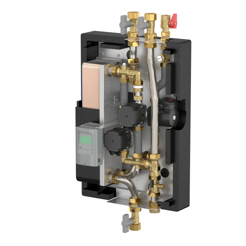 Meibes Станція приготування гарячої води LogoFresh L-line з електронними керуванням та рециркуляцією (M10270.92)